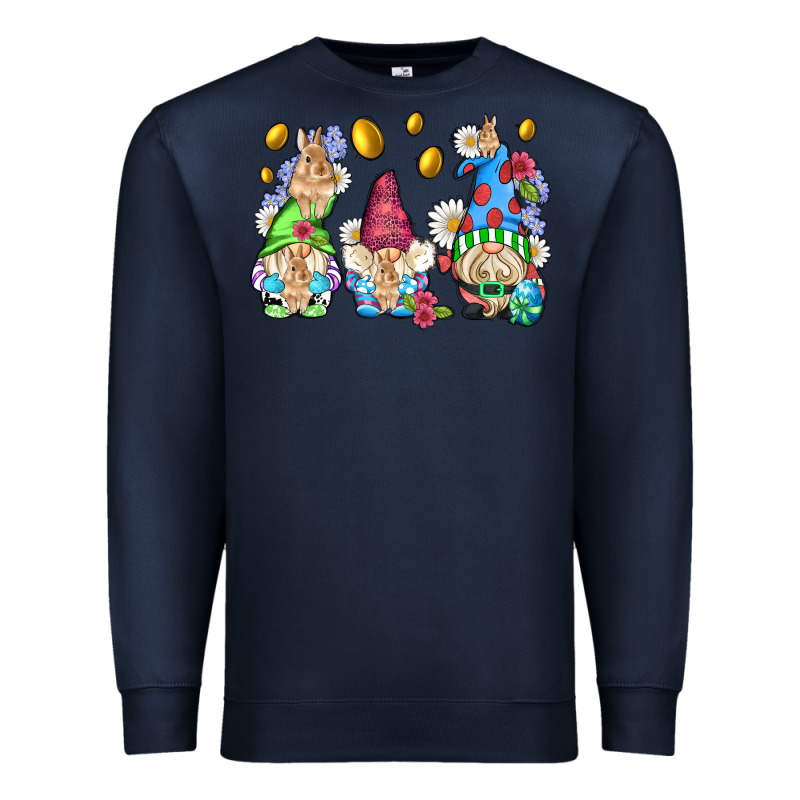 Easter Gnome With Eggs Premium Sweatshirt by AdoDesignShop | Teevron