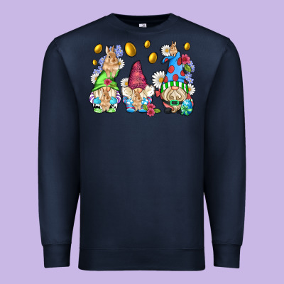 Easter Gnome With Eggs Premium Sweatshirt Designed By Adodesignshop