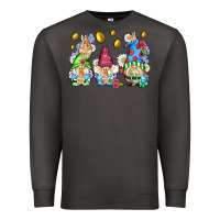 Smoke easter gnome with eggs Premium Sweatshirt - AdoDesignShop