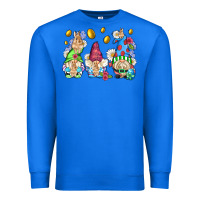 True Royal easter gnome with eggs Premium Sweatshirt - AdoDesignShop