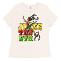 Bone juneteenth Ladies Tee - CowGirlArtShop