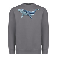 Storm humpback whale Heavyweight Sweatshirt - BarkalooDesign
