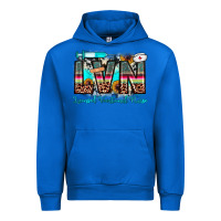 Cobalt lvn licensed vocational nurse Urban Hoodie - JahusDesignShop