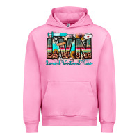Fuchsia Pink lvn licensed vocational nurse Urban Hoodie - JahusDesignShop