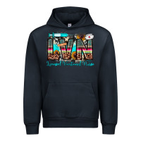 Navy lvn licensed vocational nurse Urban Hoodie - JahusDesignShop