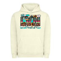 Pigment Pistachio lvn licensed vocational nurse Urban Hoodie - JahusDesignShop