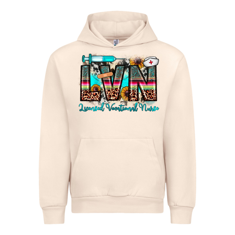 Lvn Licensed Vocational Nurse Urban Hoodie by JahusDesignShop | Teevron