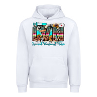 White lvn licensed vocational nurse Urban Hoodie - JahusDesignShop