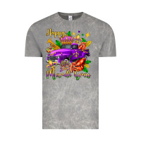 Cloud Rock happy mardi gras truck olivia Vintage Tee - OliviaCreatesArt