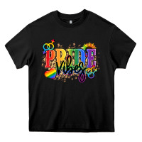 Black Pride vibes Heavy Core Tee - NancyCooperArtShop