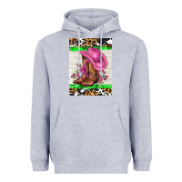 Heather Grey cowgitl hat and roses Heavyweight Hoodie - AdoDesignShop