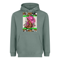 Sage cowgitl hat and roses Heavyweight Hoodie - AdoDesignShop