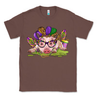 Chestnut mardi gras pig Classic Tee - CowGirlArtShop