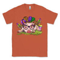 Copper mardi gras pig Classic Tee - CowGirlArtShop