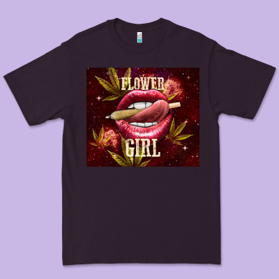 Flower Girl Premium Tee Designed By Tumblerdesignbyshophia