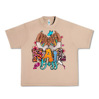 Burro Afro woman nail boss Urban Heavy Tee - RanaPortraitStore