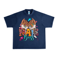 Navy Afro woman nail boss Urban Heavy Tee - RanaPortraitStore