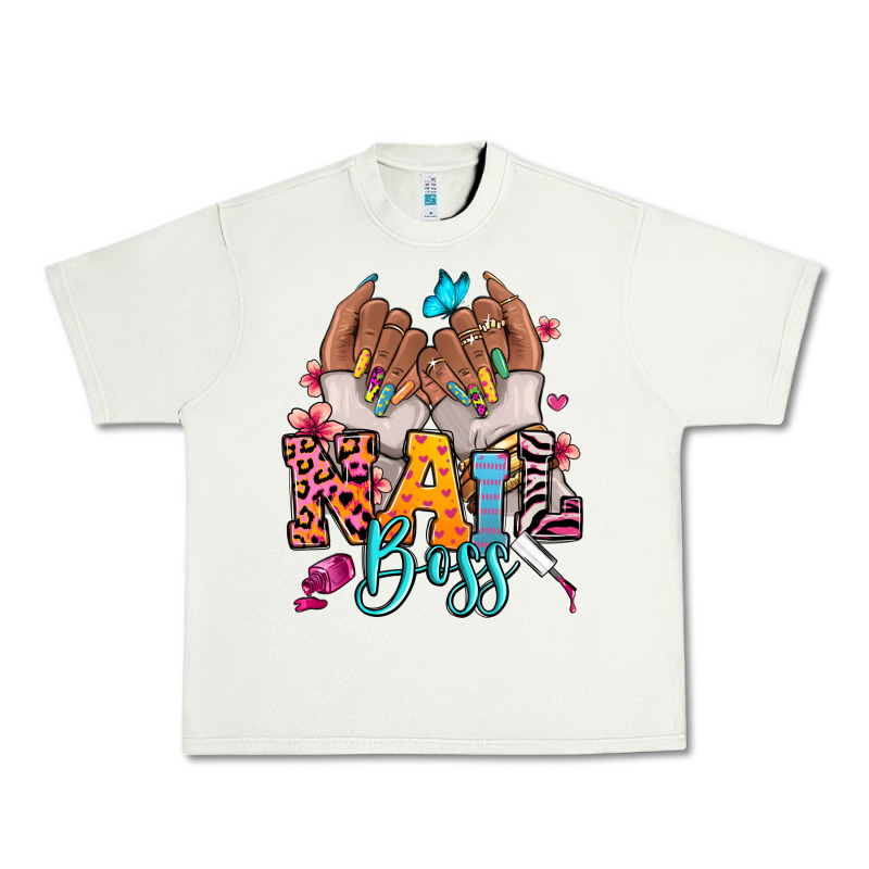 Afro Woman Nail Boss Urban Heavy Tee by RanaPortraitStore | Teevron