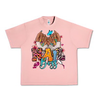 Salmon Afro woman nail boss Urban Heavy Tee - RanaPortraitStore