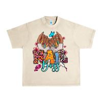 Sandshell Afro woman nail boss Urban Heavy Tee - RanaPortraitStore