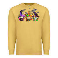 Antique Gold halloween gnomes Premium Sweatshirt - AdoDesignShop