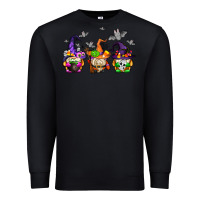 Black halloween gnomes Premium Sweatshirt - AdoDesignShop