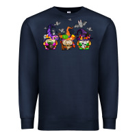 Navy halloween gnomes Premium Sweatshirt - AdoDesignShop