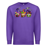 Purple halloween gnomes Premium Sweatshirt - AdoDesignShop