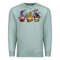 Seafoam halloween gnomes Premium Sweatshirt - AdoDesignShop