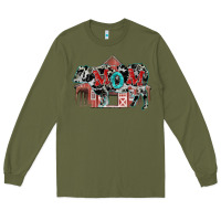 Army Green Mom cow Mother's Day Long Sleeve Tee - FaDigitalArtStudio