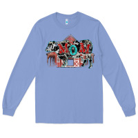 Colony Blue Mom cow Mother's Day Long Sleeve Tee - FaDigitalArtStudio