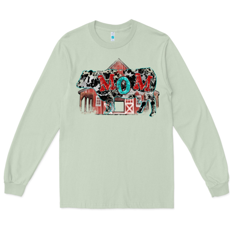 Mom Cow Mother's Day Long Sleeve Tee by FaDigitalArtStudio | Teevron