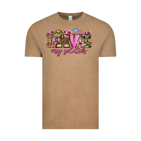Vintage Coffee love my soldier olivia Vintage Tee - OliviaCreatesArt