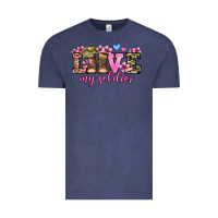 Vintage Denim love my soldier olivia Vintage Tee - OliviaCreatesArt