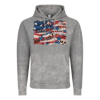 Cloud Rock Leopard glitter American flag Vintage Hoodie - FaDigitalArtStudio