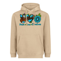 Mushroom peace love  gemstone Heavyweight Hoodie - AdoDesignShop