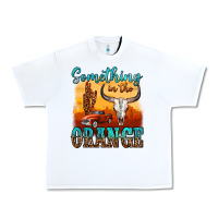 White something in the orange Urban Heavy Tee - OliviaCreatesArt