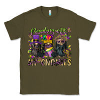 Army Green parading with my gnomies Classic Tee - CowGirlArtShop