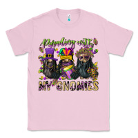 Bubblegum Pink parading with my gnomies Classic Tee - CowGirlArtShop