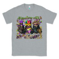 Heather Grey parading with my gnomies Classic Tee - CowGirlArtShop