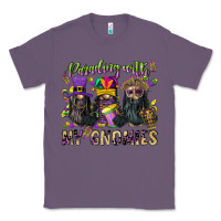 Lavender parading with my gnomies Classic Tee - CowGirlArtShop