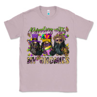 Lilac parading with my gnomies Classic Tee - CowGirlArtShop