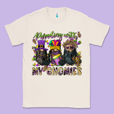 Parading With My Gnomies Classic Tee Designed By Cowgirlartshop