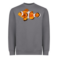 Storm clown fish side Heavyweight Sweatshirt - BarkalooDesign