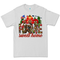 Dove Grey Army Christmas Home Sweet Home Premium Tee - HowdyJamesFarm