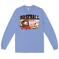 Colony Blue baseball vibes Long Sleeve Tee - FaDigitalArtStudio