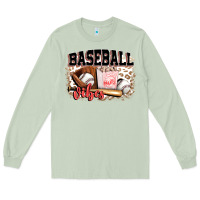 Matcha baseball vibes Long Sleeve Tee - FaDigitalArtStudio