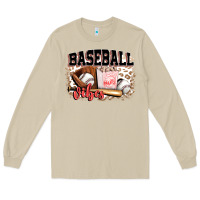 Mushroom baseball vibes Long Sleeve Tee - FaDigitalArtStudio