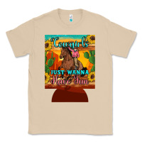 Mushroom cowgirls just wanna have fun 12 oz can cooler (regular) Classic Tee - Artiststas