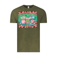 Vintage Olive Easter gnomes Vintage Tee - OliviaCreatesArt